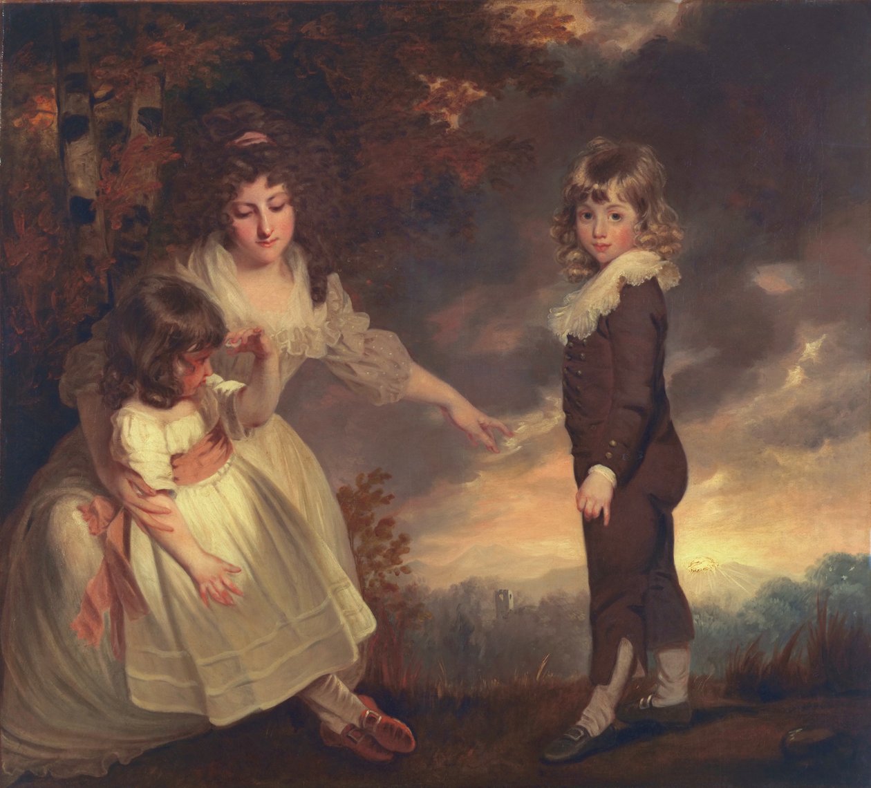 Susannah, Philip Lake et Maria Godsal : Les enfants Godsal, 1789 - John Hoppner