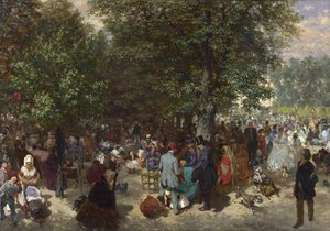 Après-midi dans les jardins des Tuileries