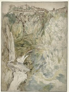 Vue de la Grande Cascade à Tivoli