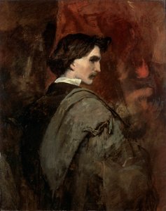 Autoportrait, vers 1854-1858 - Anselm Friedrich Feuerbach
