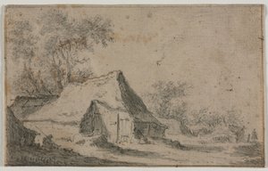 Le petit hameau, deuxième ou troisième quart du XVIIe siècle