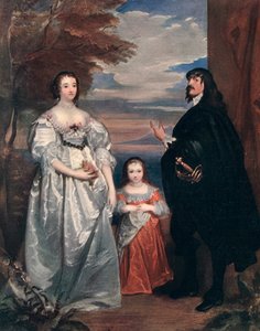 Le Comte et la Comtesse de Derby et enfant, 1632-1641