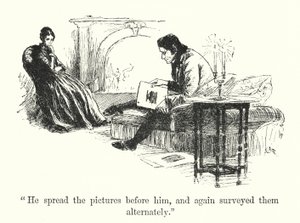 Illustration pour Jane Eyre de Charlotte Bronte