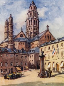 Le Rhin : La cathédrale, Mayence