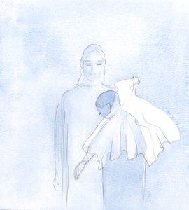 Un jour, dans mon âme, Il tendit un voile de mariage