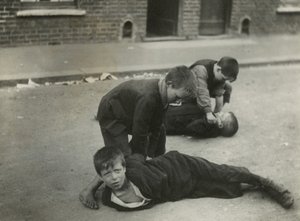 Pauvreté des enfants, Londres