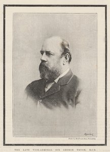 Feu Vice-Amiral Sir George Tryon, KCB