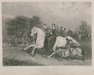 À marée haute à Rotten Row, Hyde Park, Londres