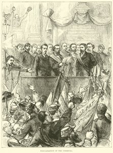 Proclamation de la Commune, mars 1871