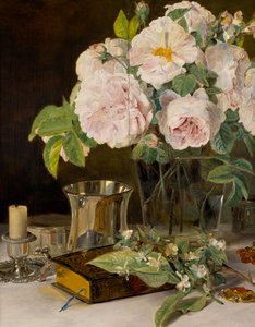 Roses dans un verre