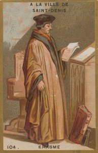 Érasme, érudit et théologien néerlandais des 15ème et 16ème siècles