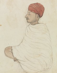 Homme au turban rouge