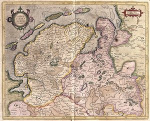 Emden et Oldenburg, Allemagne (gravure)