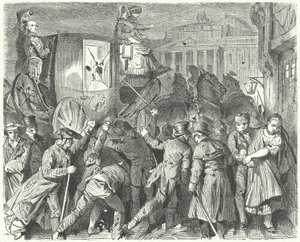 Révolte du peuple de Brunswick contre le duc Charles II, 6 septembre 1830
