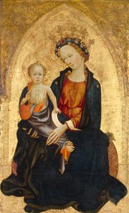 Madone et enfant, vers 1400