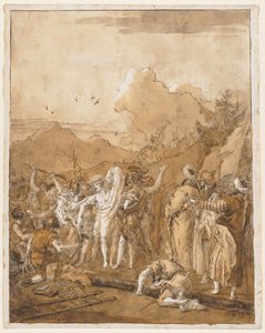 Le dépouillement du Christ