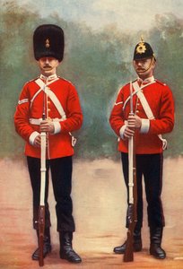 Caporal des Northumberland Fusiliers et caporal-lance des Durham Light Infantry, 1901