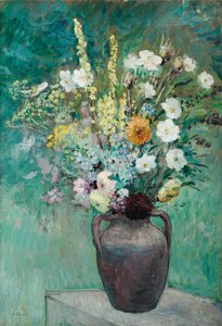 Vase de fleurs, vers 1913-1914