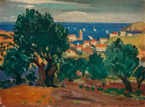 Olives à Collioure, 1911
