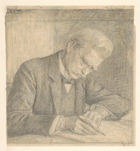 Portrait de J. van der Vegt, écrivant