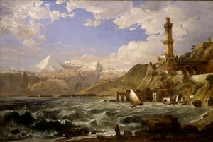 La côte de Gênes, 1854
