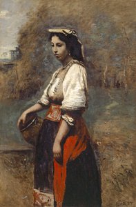 Femme italienne au puits