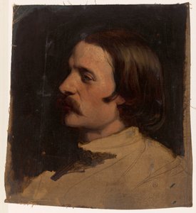 Étude de tête vers la gauche