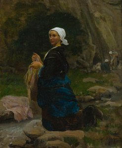 Blanchisseuse en Bretagne