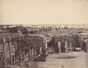 Fortifications, Manassas, occupées par le 13ème Mass., 1862