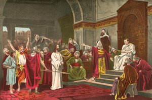 Christ devant Pilate