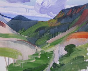 Loèche-les-Bains 4, 2012 (acrylique sur toile)
