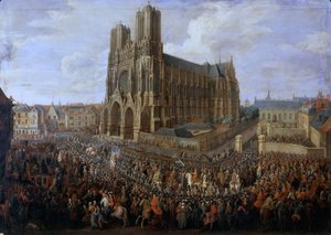 Cavalcade de Louis XV après son couronnement, 26 octobre 1722