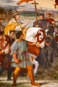 Rencontre entre Saint Léon le Grand et Attila