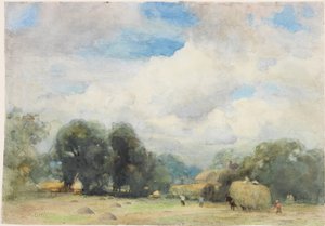 Fenaison dans le Herefordshire