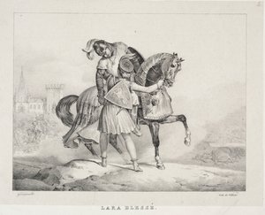 Lara blessé