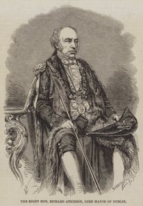 Le très honorable Richard Atkinson, Lord Maire de Dublin