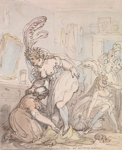La loge des actrices au Drury Lane