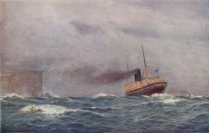 Un paquebot P. & O. de retour, 1923