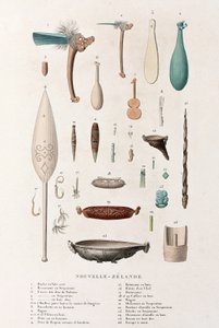 Artefacts de Nouvelle-Zélande