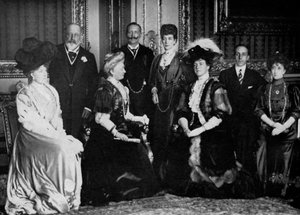 Royauté européenne au château de Windsor, 17 novembre 1907