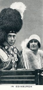À Édimbourg, 1929, 1937