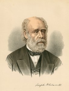 Joseph Whitworth, ingénieur et inventeur britannique, vers 1880