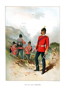 Le 15e East Yorkshire, vers 1890
