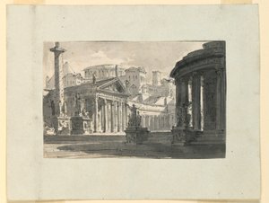 Décor de Scène, Vue de la Ville Antique