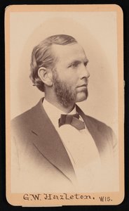 Portrait de Gerry Whiting Hazleton 1829-1920, avant 1876