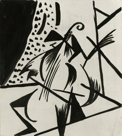 Musicien, c.1914-15 - Alexander Bogomazov