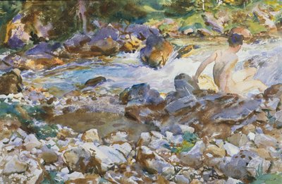 Ruisseau de montagne, c.1912-14 - John Singer Sargent