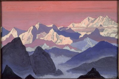 Kangchenjunga / Peinture de N.K. Roerich - Nikolai Konstantinowitsch Roerich
