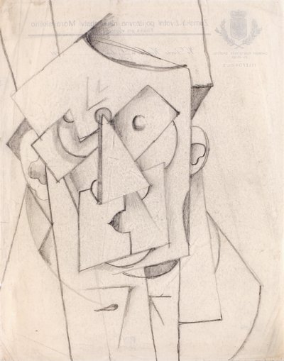 Composition cubiste – La Tête - Otto Gutfreund