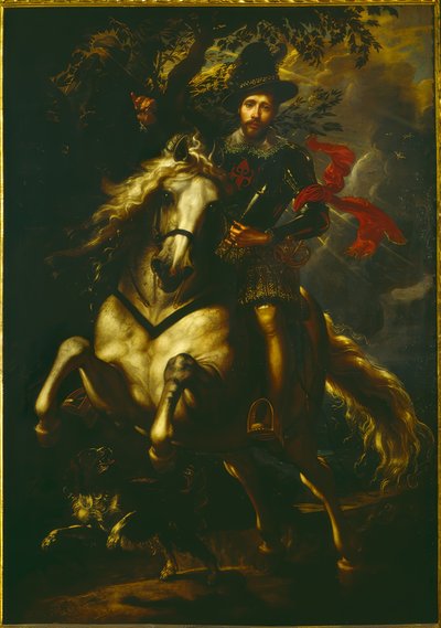 Portrait de Giovanni Carlo Doria à cheval - Peter Paul Rubens